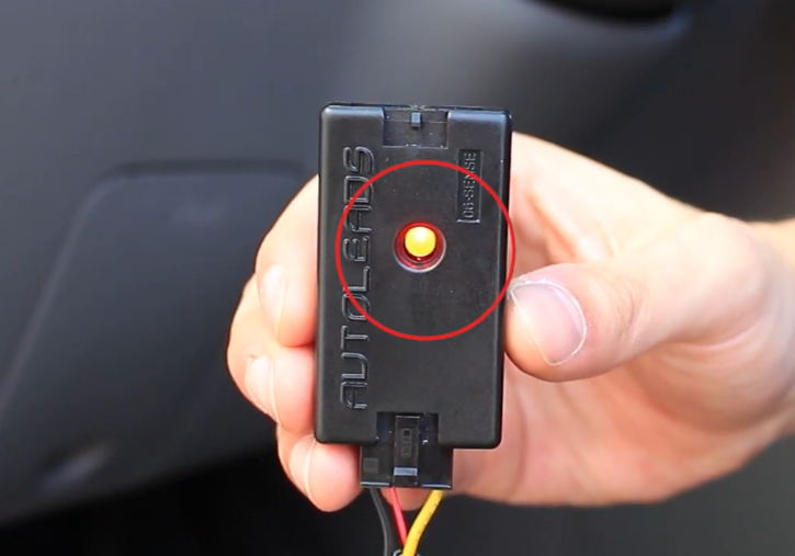 Echomaster IGN-3F module LED showing solid state while the vehicle is running