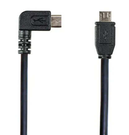 THINKWARE rear camera cable ends - (HDMI Micro-USB) Angled Micro 5-Pin / Micro 5-Pin (B)