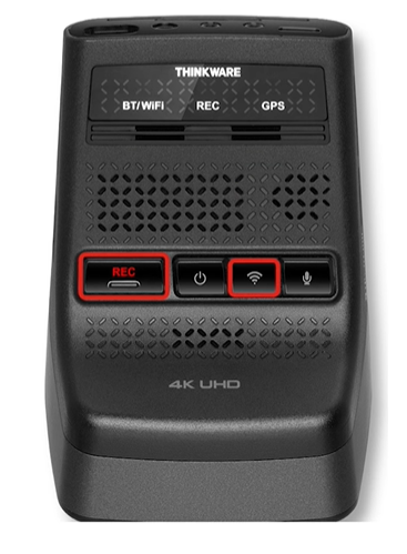 U3000, U3000 PRO REC and Wi-Fi buttons highlighted