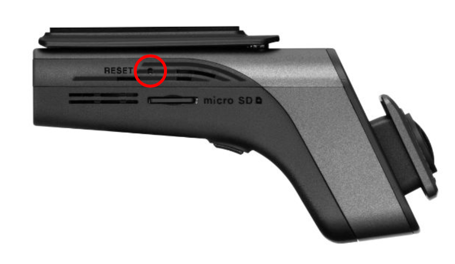 U3000 PRO, U3000 Reset button location on the rear view of the main unit