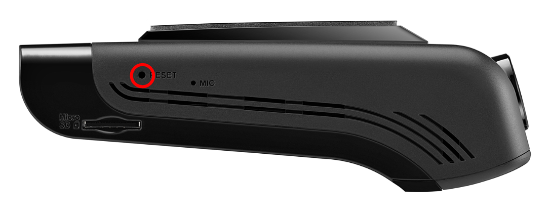 U1000 PRO, U1000 PLUS, U1000 Reset button location on the rear view of the main unit