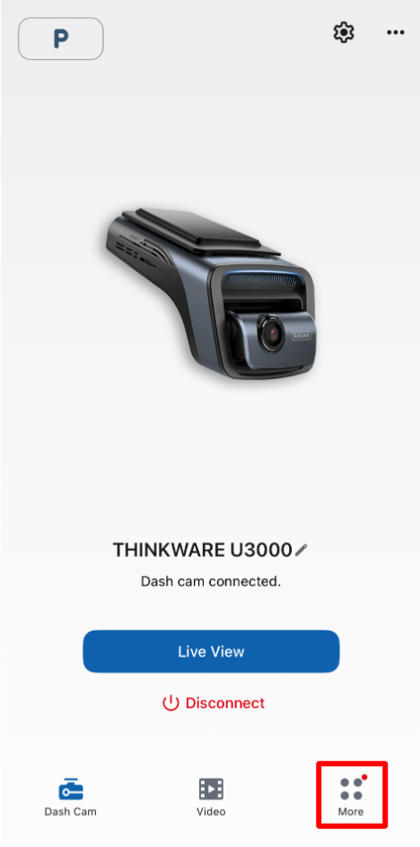 THINKWARE DASH CAM LINK app - Network Connection_01