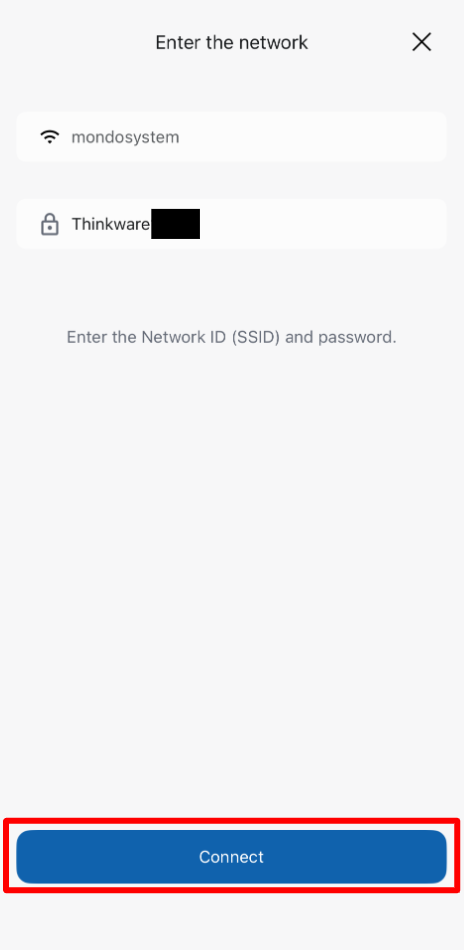 THINKWARE DASH CAM LINK app - Network Connection_06