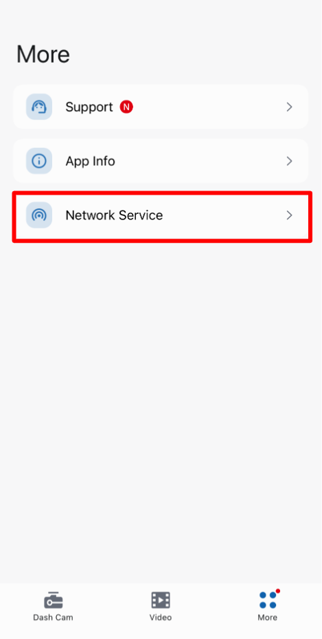 THINKWARE DASH CAM LINK app - Network Connection_02